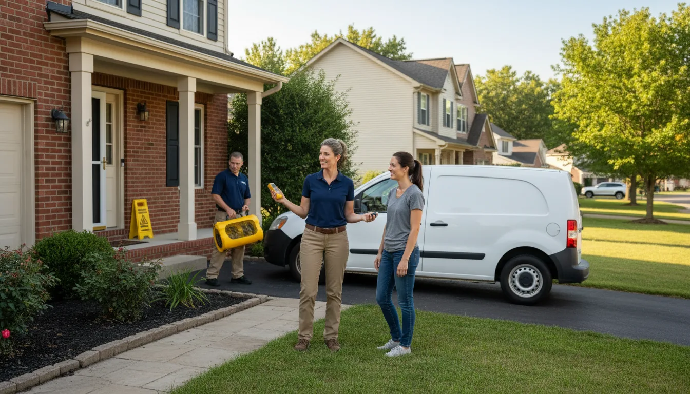 Water restoration image for Water Damage & Restoration Services in Brookfield, VT
